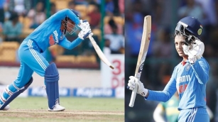 Smriti Mandhana’s Century Powers India To 265/8 In First ODI Against South Africa