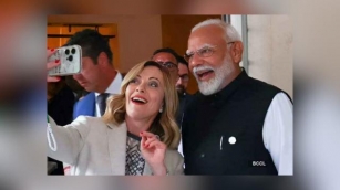 PM Modi Reacts To Italian PM Gioegia Meloni’s Selfie Video; Waving ‘Hello’ To #Melodi Fans On ‘X’