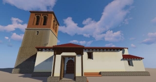 Iglesia De Los Santos Facundo Y Primitivo, Villaselán (León) En Minecraft.