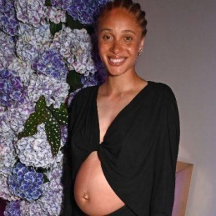 ADWOA ABOAH SHOWS OF BABY BUMP AT FIRST GALA FOR HER GURLS TALK ORGANIZATION