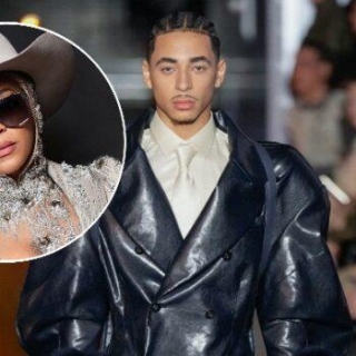 BEYONCE SUPPORTS NEPHEW JULEZ SMITH AS HE MAKES HIS MODELING DEBUT