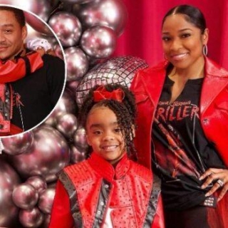 TOYA JOHNSON AND ROBERT RUSHING THROW ‘MJ’ THEMED PARTY FOR DAUGHTER