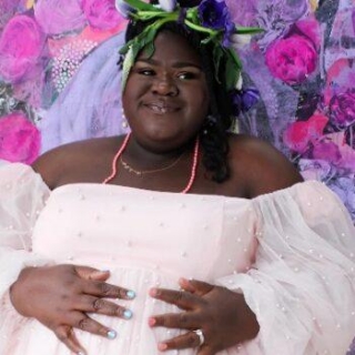 GABOUREY SIDIBE AND HUSBAND CELEBRATE AT THEIR BABY SHOWER