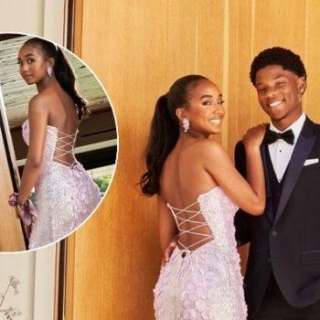 CHANCE COMBS AND BRANSON BAILEY STEP OUT IN STYLE FOR PROM