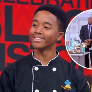 16-YEAR-OLD CHEF JULIAN HAS MADE IT HIS MISSION TO TEACH CHILDREN TO COOK