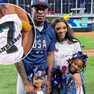 TIM ANDERSON AND WIFE HAVE WELCOMED THEIR THIRD CHILD TOGETHER
