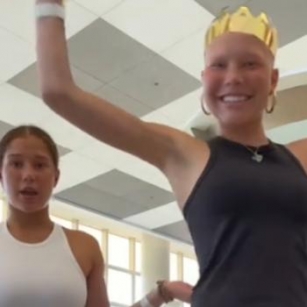 ISABELLA STRAHAN CELEBRATES COMPLETING CHEMOTHERAPY!