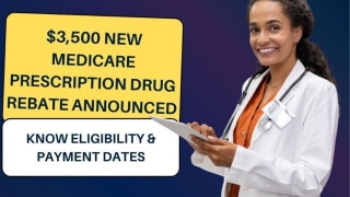 $3,500 New Announcement For Medicare Prescription Drug Rebates