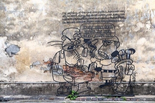 Exploring Penang’s Street Art
