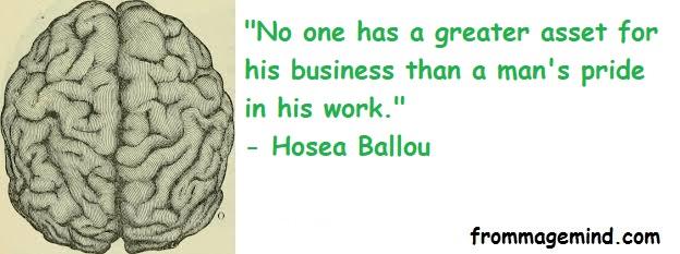 Great Quote by Hosea Ballou