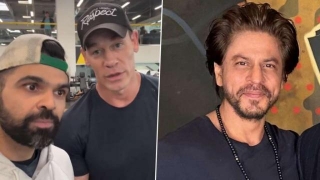 John Cena Sings Shah Rukh Khan’s Dil To Pagal Hai Song Bholi Si Surat, Video Goes Viral