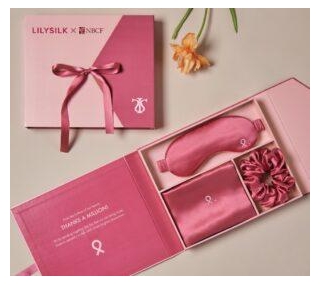LILYSILK X National Breast Cancer Foundation Silk Collection