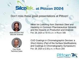 SilcoTek Travels To Pittcon 2024 To Present Inert HPLC Technology & More
