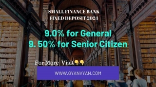 Small Finance Bank FD And Best Interest Rates 2024