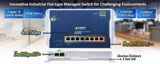 WGS-6325-8UP2X Industrial L3 4-Port Managed Switch