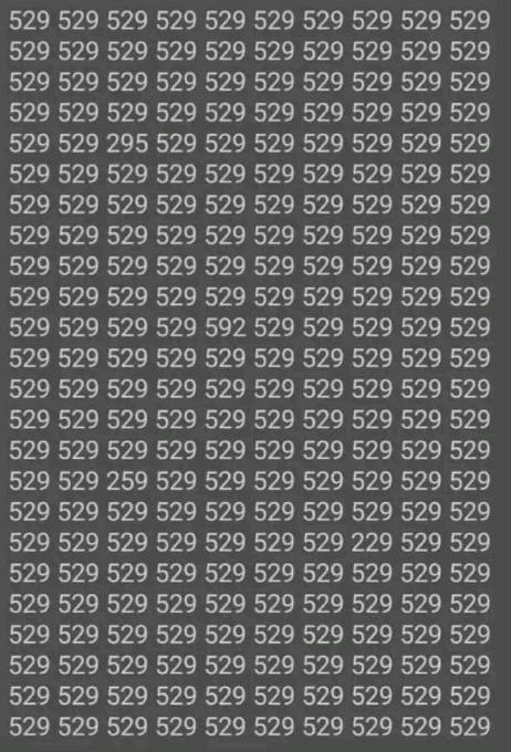Can You Spot 4 Different Figures in 10 Seconds | With Answer