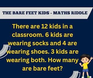 The Bare Feet Kids - Maths Brain Teaser | With Answer