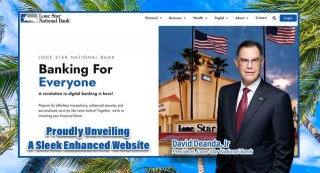 Lone Star National Bank Proudly Unveils Sleek Enhanced Website