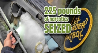 CBP Officers Seize 225 Pounds Of Narcotics At Ysleta Port Of Entry