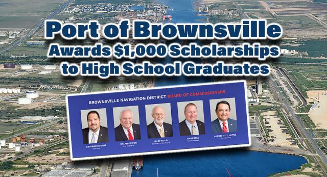 Recognizing Achievement: Port of Brownsville Awards $1,000 Scholarships to High School Graduates