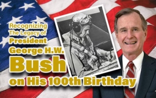 Resolution Introduced Recognizing Legacy of President George H.W. Bush on His 100th Birthday