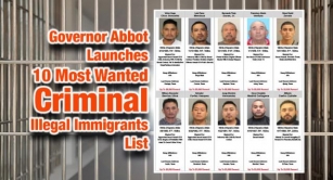 Gov. Launches 10 Most Wanted Criminal Illegal Immigrants List