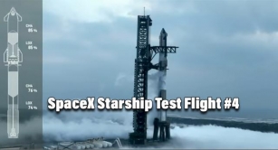 Watch, As SpaceX Launches Starship/Super Heavy Booster On Fourth Test Flight