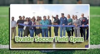 City Of McAllen Officially Unveils Uvalde Soccer Field With Ribbon Cutting Ceremony