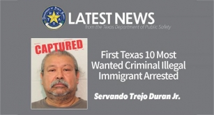 First Texas 10 Most Wanted Criminal Illegal Immigrant Arrested
