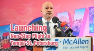 McAllen International Airport Launches Non-Stop Flight To Tampa-St. Petersburg