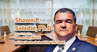 Gov. Appoints Saladin To Governing Board Of The Texas School For The Deaf