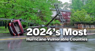 Which U.S. Counties Are Most Likely To Be Impacted By 2024 Hurricanes?