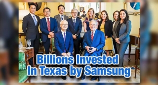 Meeting With Samsung Executives To Discuss Billions Invested In Texas