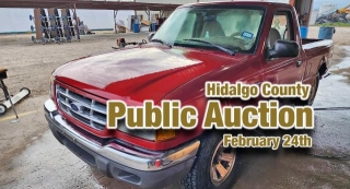 Hidalgo County Public Auction Of General Merchandise, Vehicles & Equipment, Feb. 24th