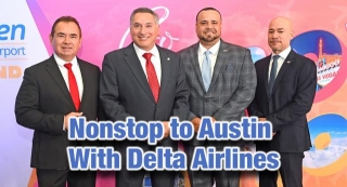 McAllen International Airport Celebrates New Nonstop Service To Austin With Delta Airlines