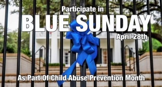 Texans Encouraged To Participate In Blue Sunday As Part Of Child Abuse Prevention Month, April 28th