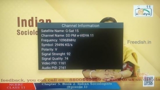 Watch PM E-Vidya 11 TV Channel With NCERT Syllabus For Class 11