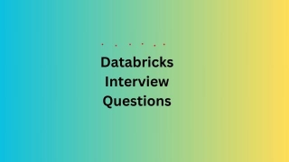 Top 10 Databricks Interview Questions Asked At Genpact