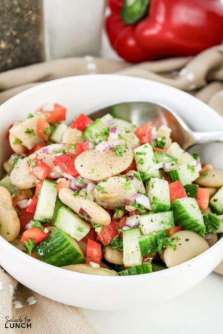 Summer Butter Bean Salad: A Refreshing Delight For Sunny Days