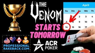 VENOM Starts Tomorrow: ACRPoker's $12.5M GTD Extravaganza