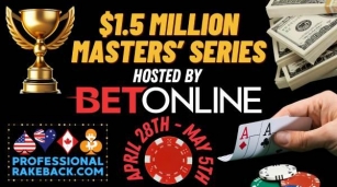 BetOnline Masters' Series: $1.5M GTD April 28 - May 5