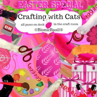 **RERUN** Crafting With Cats Easter Special ~ Easy Catnip Easter Eggs ~ The Only Kind Of Easter Eggs Mew'll Want! MOL