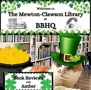 **FELINE FICTION FIX** Book Reviews With Amber At The Mewton-Clawson Library #273 Featuring **Purrfect Heat ~ The Mysteries Of Max Book 4** By Nic Saint **PLUS** Friendly Fill-Ins Blog Hop