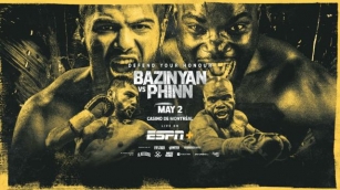 Unbeaten WBC #3 Erik Bazinyan Returns Against ‘The Jamaican Juggernaut’ Shakeel Phinn