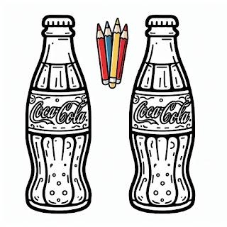 Desenhos Para Colorir Coca Cola