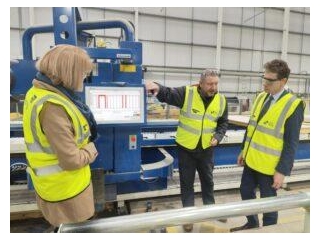 West Midlands Mayor Finds Out More About Modern Methods Of Construction In Walsall Factory Visit