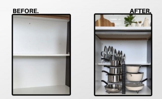 TikToker Shows Us The Best Way To Organize Pots And Pans — “Say Goodbye To The Chaos”