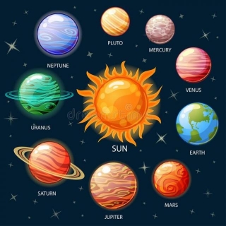 What Are The Colors Of The Different Planets In Our Solar System?