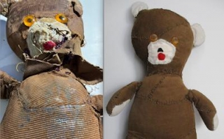 Ted The Teddy Bear Receives Repairs