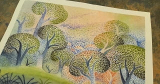 Pointillism Forestscapes